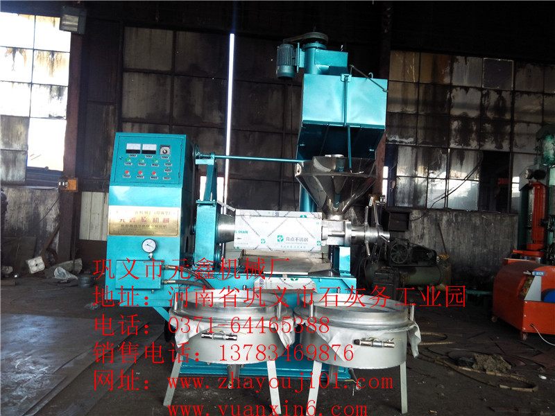 華縣新型榨油機壓榨取油的操作步驟介紹，糧油協會合作單位