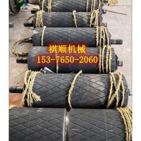 GLD3000給煤機用滾筒 包膠防跑偏滾筒1350